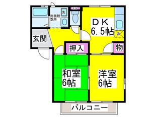 プレミールハイツの物件間取画像